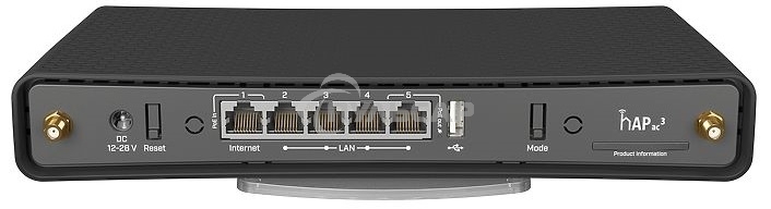 Беспроводной маршрутизатор MikroTik hAP ac3 with 4-core 716 MHz CPU, 256MB RAM, 5 x Gigabit LAN (PoE-out on port#5)