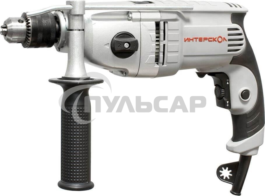 Дрель ударная ИНТЕРСКОЛ ДУ-13/810ЭР 150.1.3.00 810Вт,ВЗП-13мм,2000о/м,32000уд/м,2 режим,3.2кг