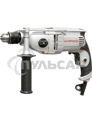 Дрель ударная ИНТЕРСКОЛ ДУ-13/810ЭР 150.1.3.00 810Вт,ВЗП-13мм,2000о/м,32000уд/м,2 режим,3.2кг