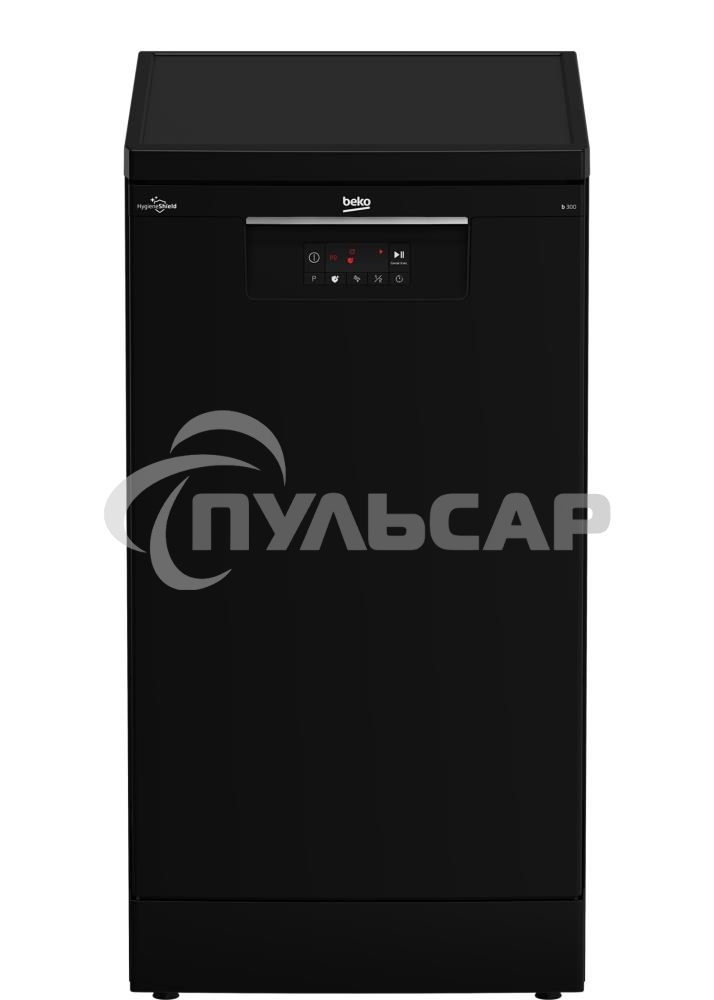 Посудомоечная машина Beko BDFS15020B, черная, 44.8 см, 10 компл., 49 дБ, класс A