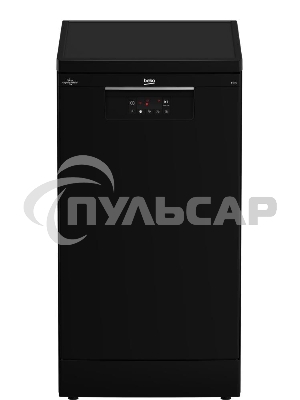 Посудомоечная машина Beko BDFS15020B, черная, 44.8 см, 10 компл., 49 дБ, класс A
