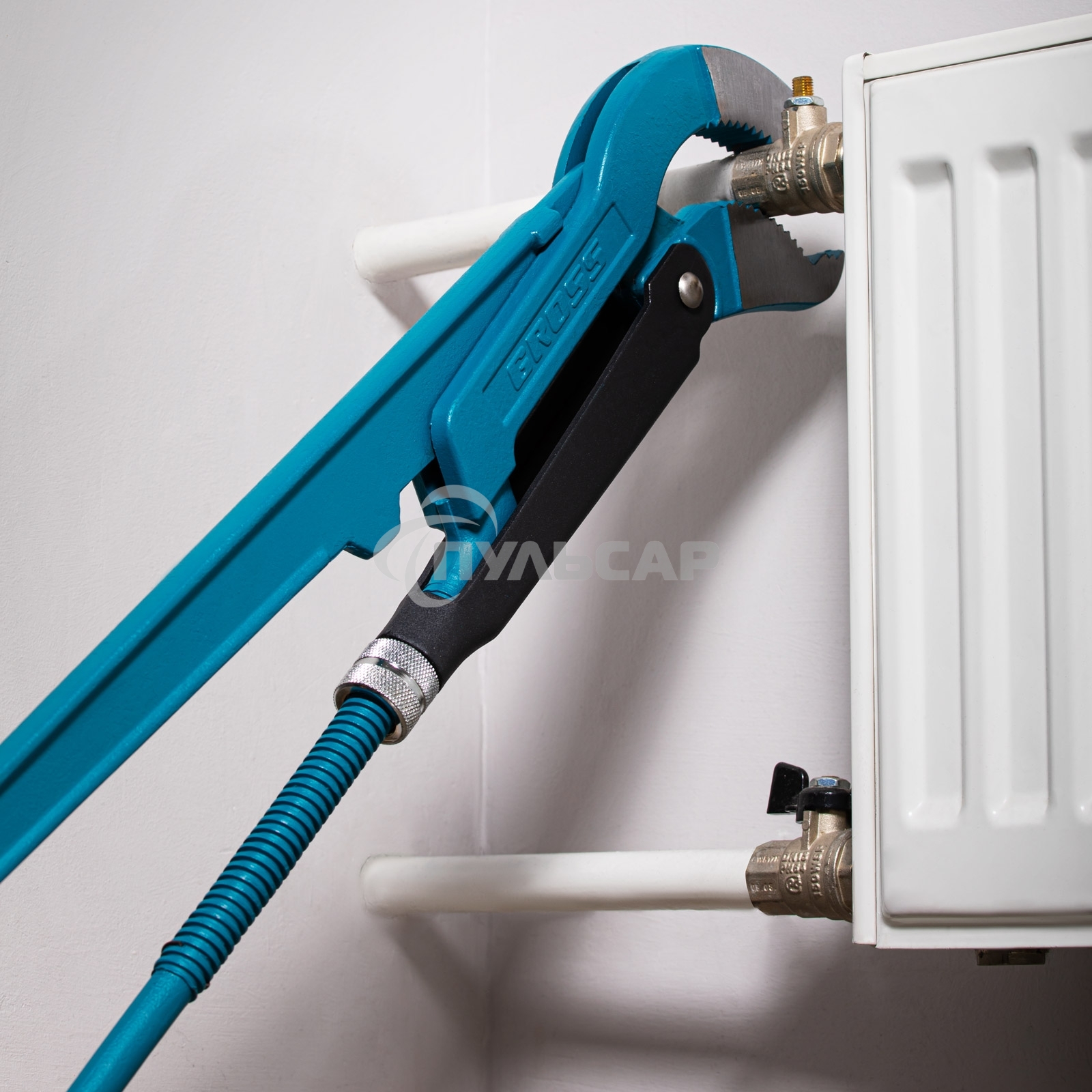 Ключ GROSS 15616 трубный рычажный №4 3'' цельнокованый crv тип - ''s'' 15616