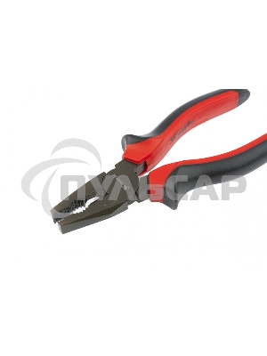 Плоскогубцы Matrix черный Nickel, 160 мм, комбинированные, двухкомпонентные рукоятки