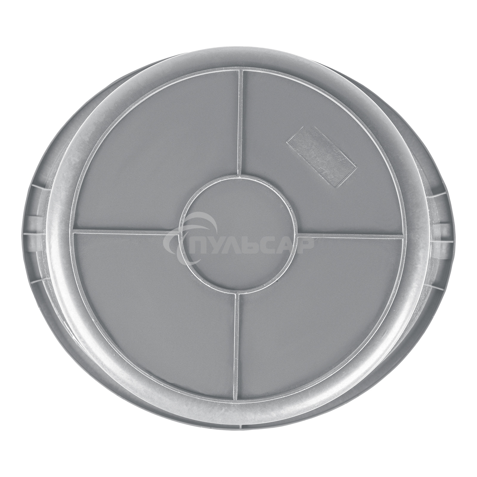 Ведро строительное Matrix пластмассовое 12 л, ударопрочное, обрезиненная ручка 81462