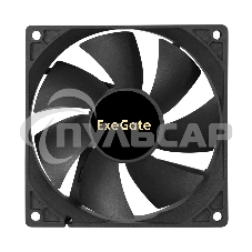 Вентилятор для корпуса ExeGate ExtraSilent ES09225B3P черный, 92 мм, 2000 об/мин, 25 дБ, 3 pin