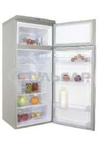 Холодильник DON R-216 MI металлик искристый двухкамерный 200/50л морозилка сверху