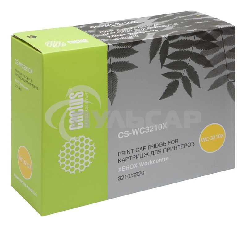 Картридж лазерный Cactus CS-WC3210X (106R01487) черный (4100 стр.) для Xerox WorkCentre 3210/ 3220