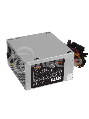 Блок питания ExeGate UN400 (EX244553RUS-PC), 400Вт, 120мм, серебрянный