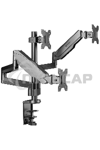 Кронштейн (держатель) ONKRON G280 для трех мониторов 13