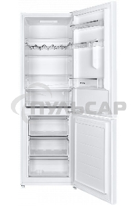 Холодильник Maunfeld MFF185SFW белый двухкамерный 213/104л морозилка снизу