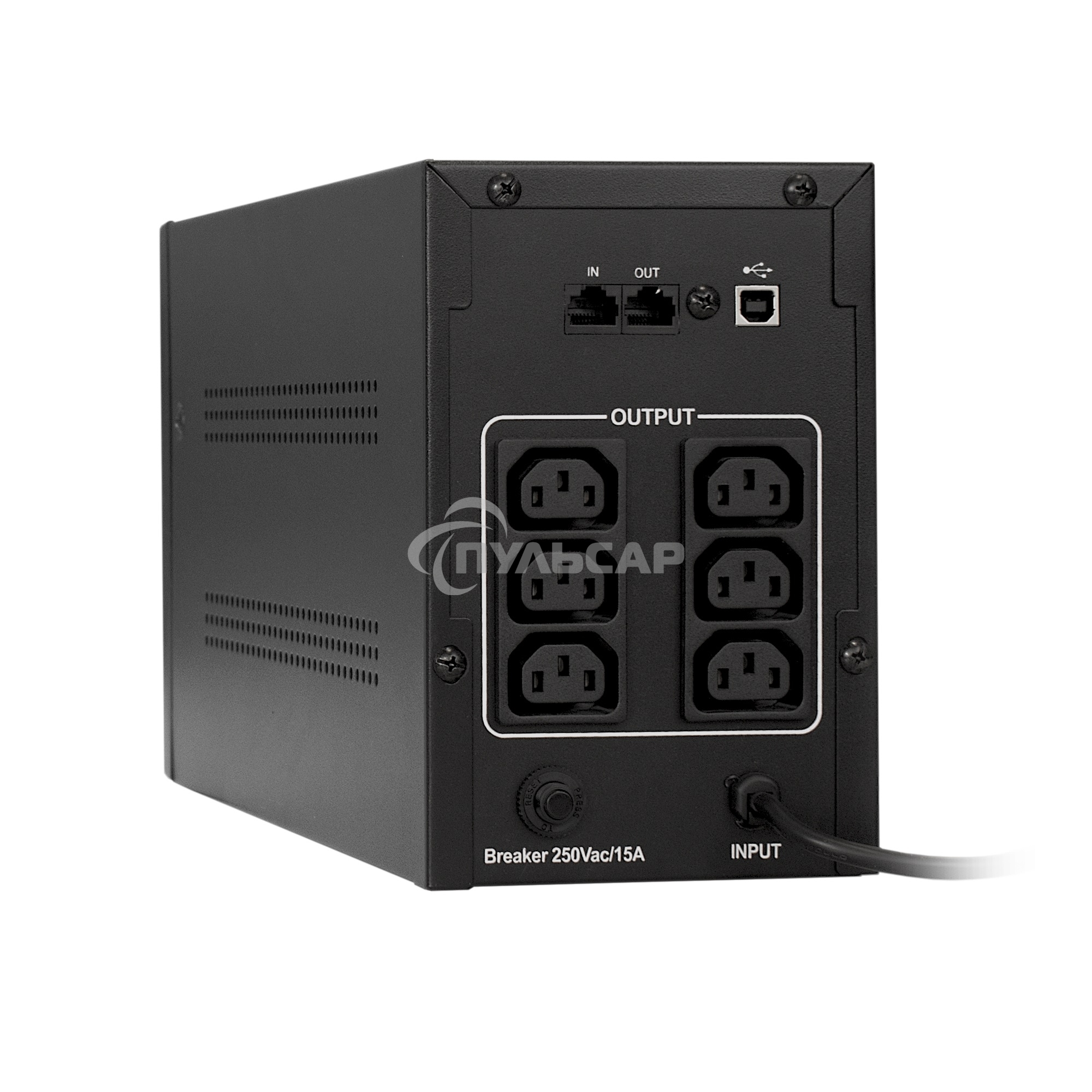 Источник бесперебойного питания ExeGate EP285517RUS SpecialPro Smart LLB-2000.LCD.AVR.C13.RJ.USB 2000VA/1200W, LCD, AVR, 6*IEC-C13, RJ45/11, USB, черный