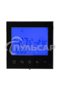 Терморегулятор с сенсорными кнопками R150 Wi-Fi черный Rexant