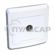 Розетка TV 1-м СП Этюд оконечная бел. SchE TVC-002B