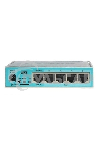 Роутер MikroTik RB750Gr3 hEX (RouterOS L4) with power supply and case 5 port 10/100/1000 гигабитный высокопроизводительный Ethernet