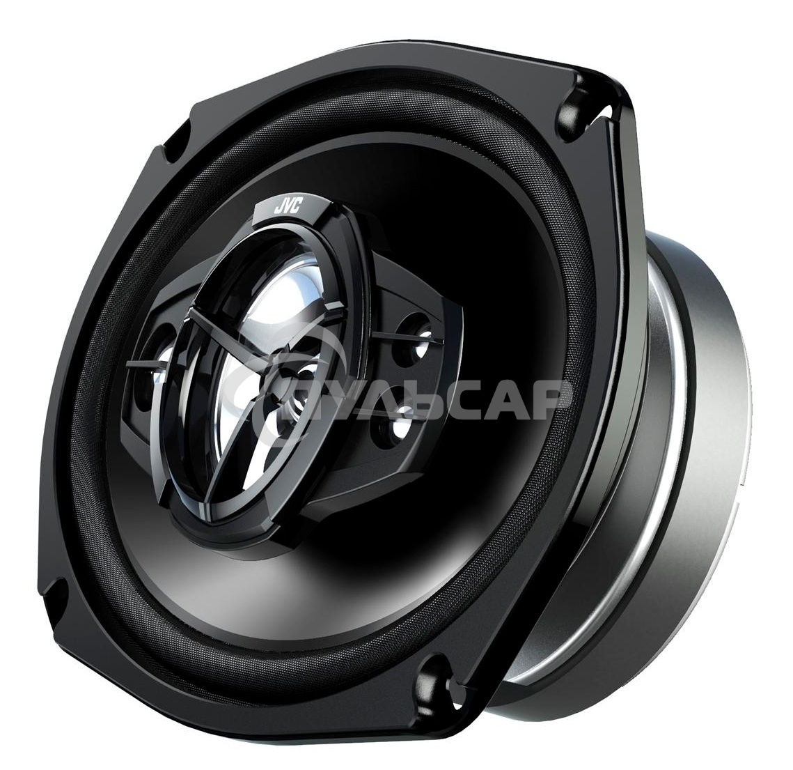 Колонки автомобильные JVC CS-DR6950H 550Вт 86дБ 4Ом 15x23см (6x9дюйм) (ком.:2кол.) коаксиальные четырехполосные