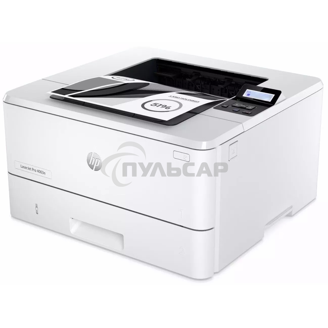 Принтер лазерный HP LaserJet Pro 4003n (2Z611A), A4, ч/б, печ. до 40 стр/мин., 1200 x 1200 dpi, USB, RJ-45, Air Print, Mopria