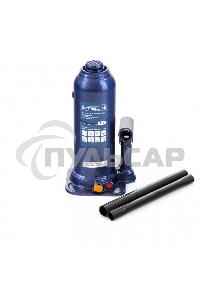 Домкрат гидравлический бутылочный, 8 т, h подъема 222-447 мм Stels