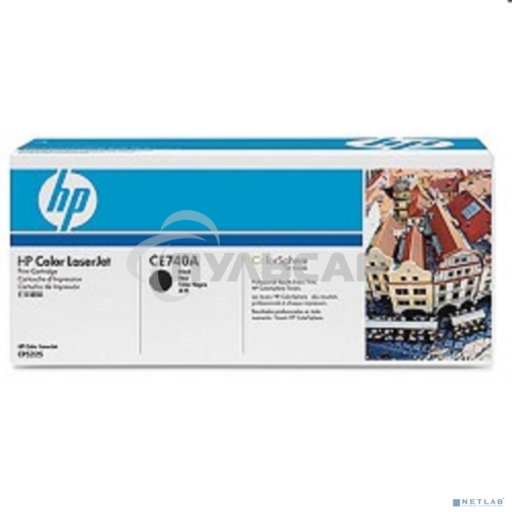 Картридж лазерный HP CE740A Картридж,черный Color LJ CP5225, черный, (7000стр)