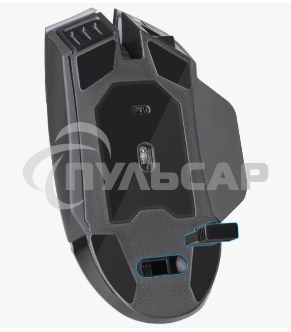 Мышь беспроводная Defender Oneshot GM-067 черный, 3200 dpi, радиоканал, USB, кнопки - 7