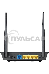 Сетевое оборудование ASUS RT-N12 E WiFi Router (RTL) 802.11b / g / n, 4UTP 10 / 100 Mbps, 1WAN, 300Mbps, 2x2dBi