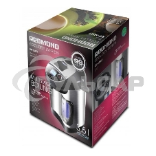 Термопот Redmond RTP-M801 3.5л. 750Вт серебристый/черный