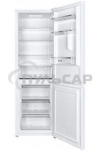 Холодильник Maunfeld MFF185SFW белый двухкамерный 213/104л морозилка снизу