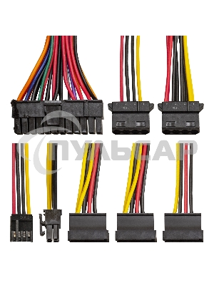 Блок питания ExeGate M500 (EX292236RUS), 80мм, черный