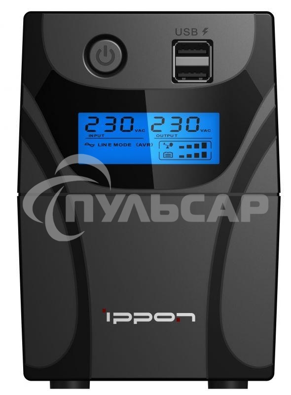 Источник бесперебойного питания Ippon Back Power Pro II Euro 650 360Вт 650ВА черный