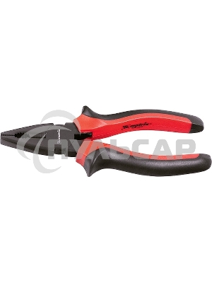 Плоскогубцы Matrix черный Nickel, 180 мм, комбинированные, двухкомпонентные рукоятки