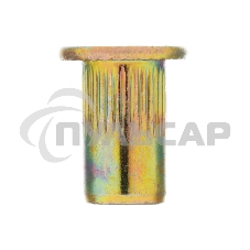 Заклепки резьбовые Denzel стальные, оцинкованные, М4, пластиковый кейс, 140 шт.