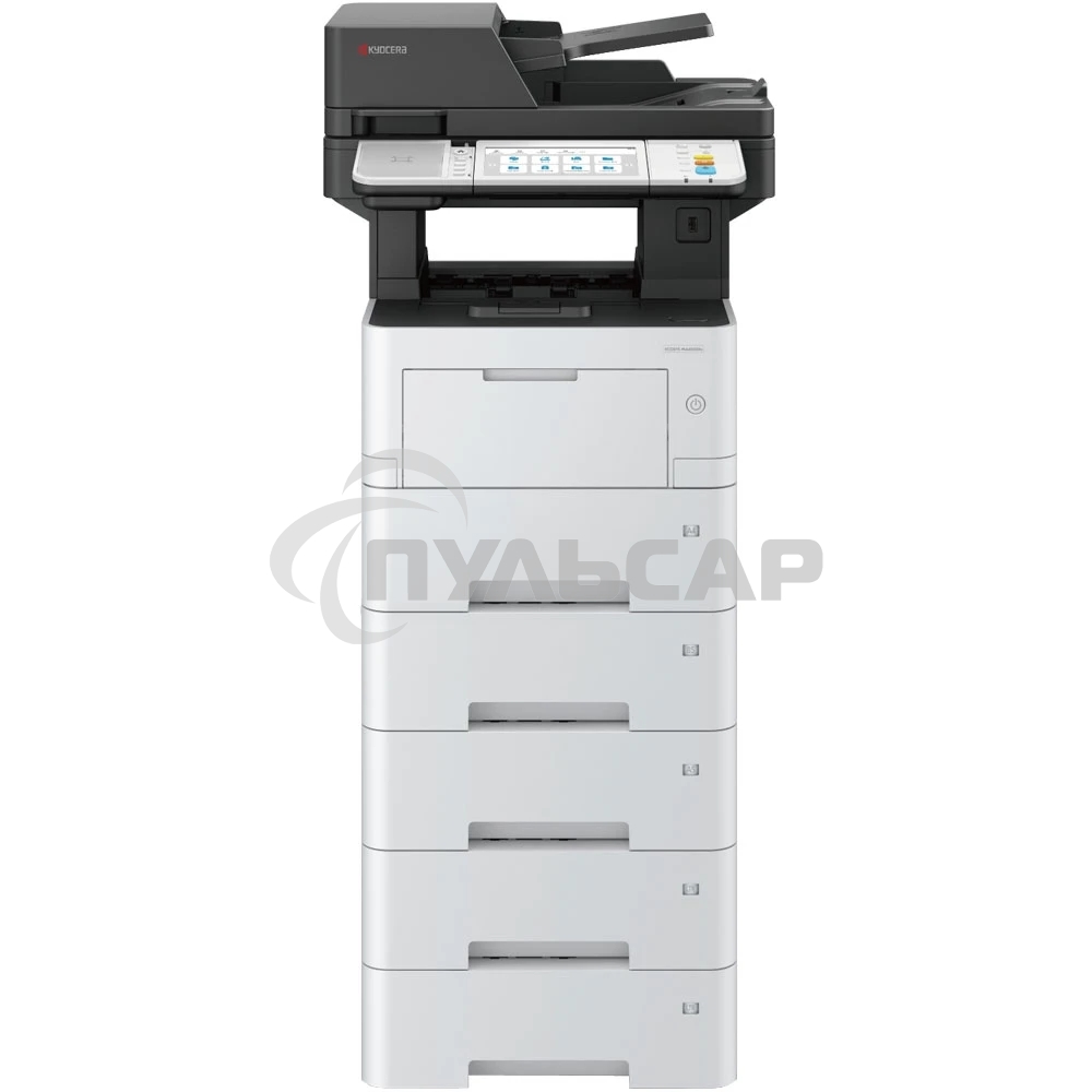 МФУ лазерное Kyocera ECOSYS MA4500ix (110C113NL0), A4, ч/б, печ. до 45 стр/мин., скан. до 60 стр/мин. (ч/б) 40 стр/мин. цвет, 1200 x 1200 dpi (печать) 600x600dpi (скан.), USB, RJ-45, Air Print, Mopria