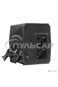 Источник бесперебойного питания ExeGate Power Back BNB-500.LED.2SH 500VA/300W, LED, 2*Schuko, черный