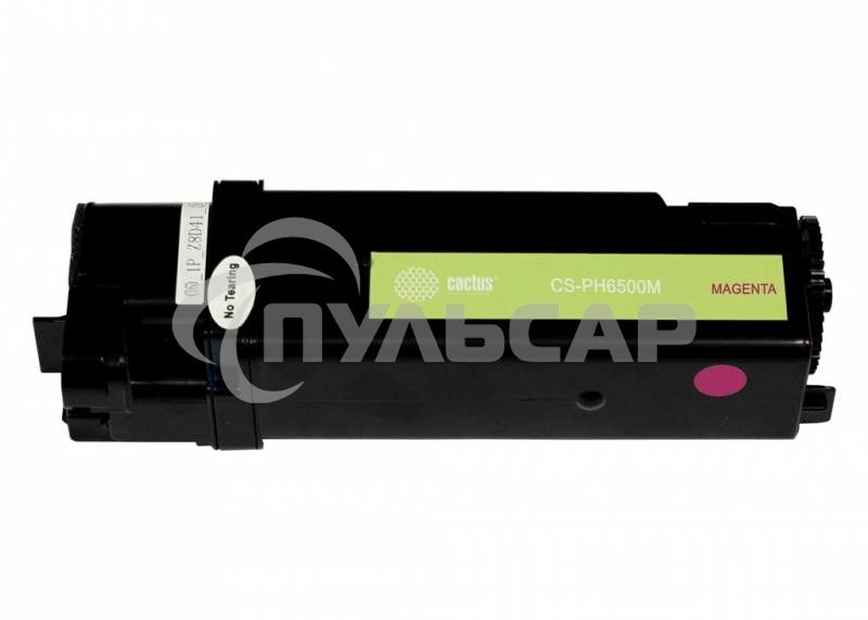 Картридж лазерный Cactus CS-PH6500M (106R01602) пурпурный (2500 стр.) для Xerox 6500/6505