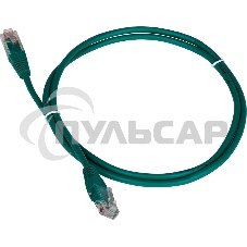 Патч-корд Lanmaster TWT UTP кат.5e, с заливными колпачками, 3.0 м, зеленый