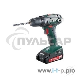 Дрель-шуруповерт Metabo BS 18602207560, Аккумуляторный, 18В, 2 АКБ, Кейс