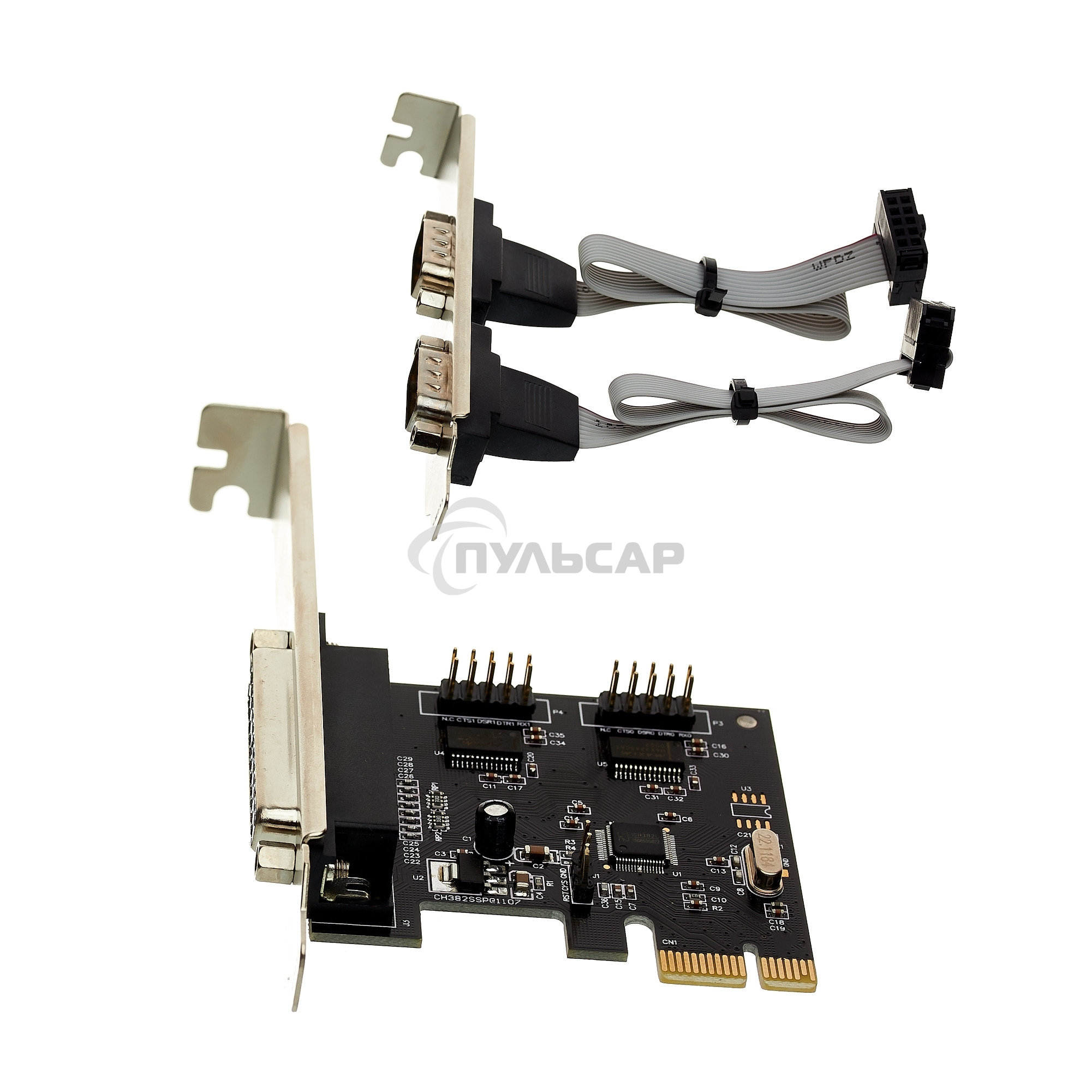 Контроллер ExeGate EXE-303 PCI-E, 2*COM port + 1*LPT (OEM) EX281226RUS