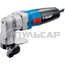 Ножницы лезв. ЗУБР ЗНЛ-500 листовые, 500Вт 1800/мин сталь:2.5мм мин.рад.40мм в кейсе