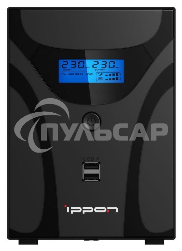 Источник бесперебойного питания Ippon Smart Power Pro II Euro 1200 720Вт 1200ВА черный