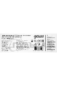 Светильник линейный Gauss WLF-4 18W 1520lm 4000K 185-265V IP20 585*120*46мм сталь LED 1/12