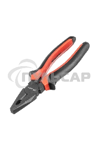 Плоскогубцы Matrix черный Nickel, 200 мм, комбинированные, двухкомпонентные рукоятки