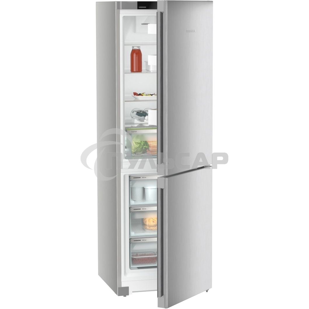 Холодильник Liebherr CNSFD 5203-22 001 серебристый двухкамерный 225/94 л морозилка снизу, No Frost