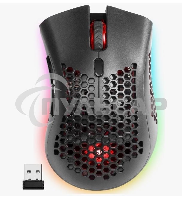 Мышь беспроводная Defender Warlock GM-709L черный, 2400 dpi, радиоканал, USB, кнопки - 8
