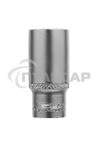 Головка торцевая удлиненная, 27 мм, 6-гранная, CrV, под квадрат 1/2