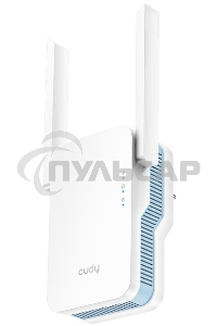 Повторитель беспроводного сигнала Cudy RE1200 AC1200 10/100BASE-TX/Wi-Fi белый