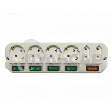 Сетевой удлинитель Most A16 3м (6 розеток) белый (пакет ПЭ) Сетевой удлинитель Most A16 3м (6 розеток) белый (пакет ПЭ)