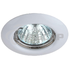 Светильник ST3 WH штампован. MR16 12В 50Вт бел. ЭРА C0043801 Светильник ST3 WH штампован. MR16 12В 50Вт бел. ЭРА C0043801