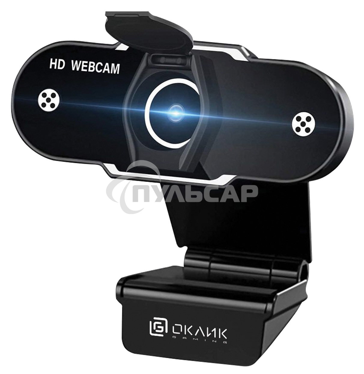 Веб-камера Oklick/Оклик OK-C012HD черный 1Mpix (1280x720) USB2.0 с микрофоном