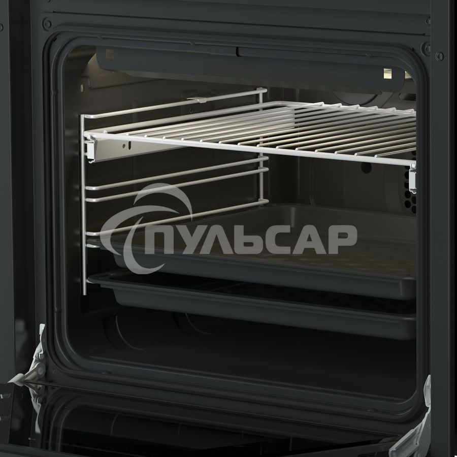 Духовой шкаф электрический Darina 2V5 BDE 112 708 B черный, встраиваемый