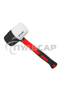 Киянка резиновая Matrix, 680 г, черно-белая резина, фибергласовая рукоятка