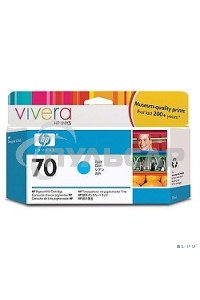 Картридж струйный HP №70 C9452A голубой для HP DJ Z2100/Z3100 (130мл)